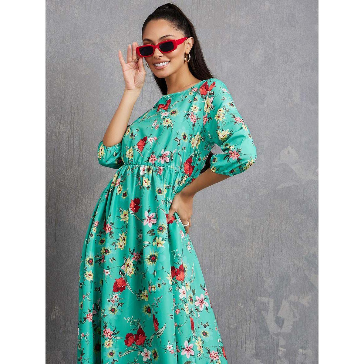 فستان طويل مطبع بزهور-women-clothing-dresses-image-2