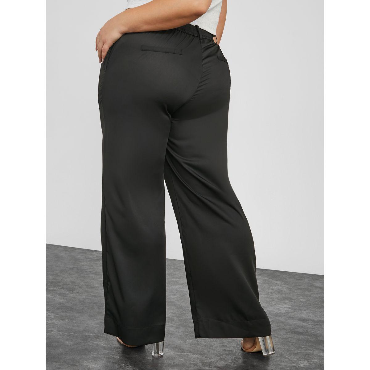 بنطال بقصة واسعة وخصر عالي-women-clothing-bottoms-trousers-image-4