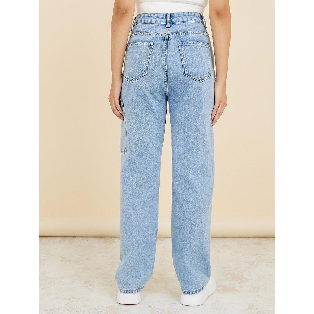 Styli Front and Side Pocket Detail Jeans-women-clothing-bottoms-jeans-image-4