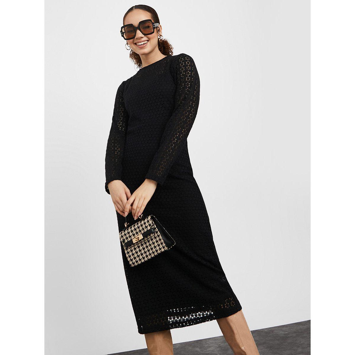 فستان ميدي باكمام طويلة-women-clothing-dresses-image-2