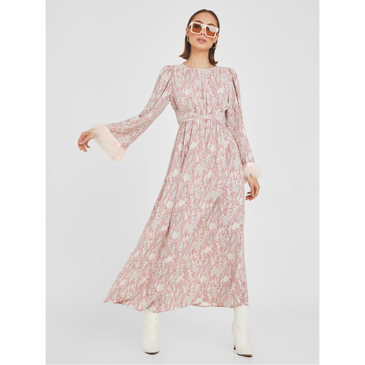 فستان طويل باكمام طويلة-women-clothing-dresses-image-1
