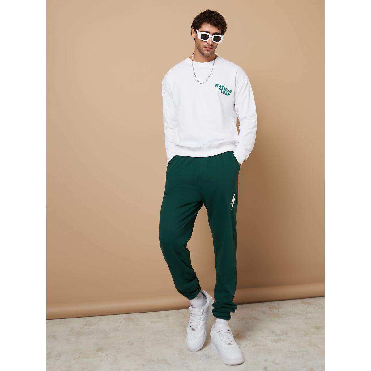 Styli Football Themed Front and Back Graphic Regular Sweatshirt-men-winterwear-hoodiesandsweatshirts-image-2