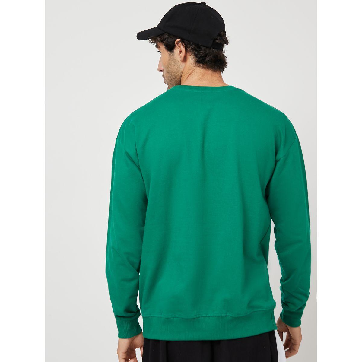 Styli Football Themed Front Graphic Regular Fit Sweatshirt-men-winterwear-hoodiesandsweatshirts-image-5