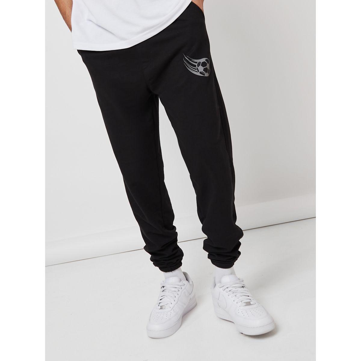 Styli Football Graphic Print Regular Fit Jogger-men-clothing-bottoms-joggers-image-1