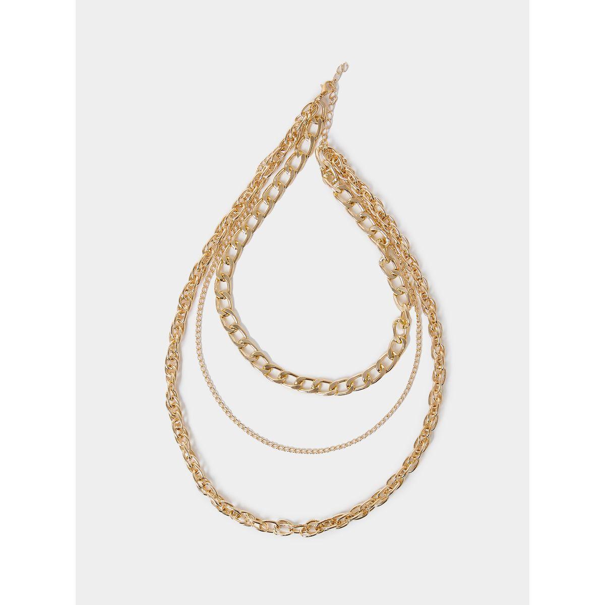 Styli Assorted Chain Layered Necklace-women-watchesandjewellery-jewellery-necklacesandpendants-image-1