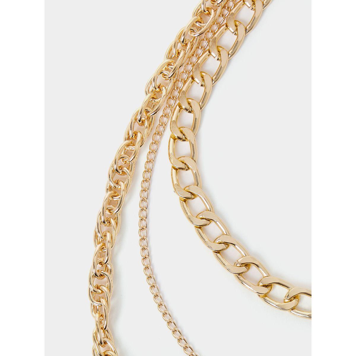 Styli Assorted Chain Layered Necklace-women-watchesandjewellery-jewellery-necklacesandpendants-image-2