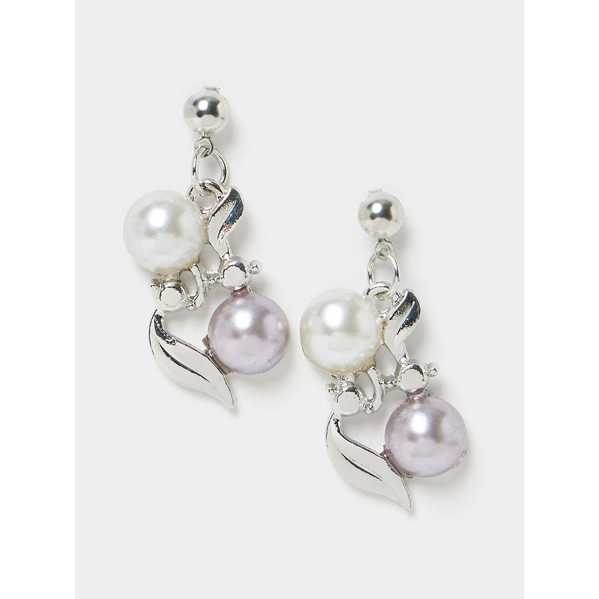 Styli Embellished Pearl Necklace and Earrings Set-women-watchesandjewellery-jewellery-jewellerysets-image-3