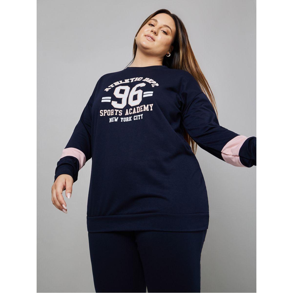 طقم من ( ليقنز + سويت شيرت )-women-clothing-nightwear-pyjamas-longsets-image-3