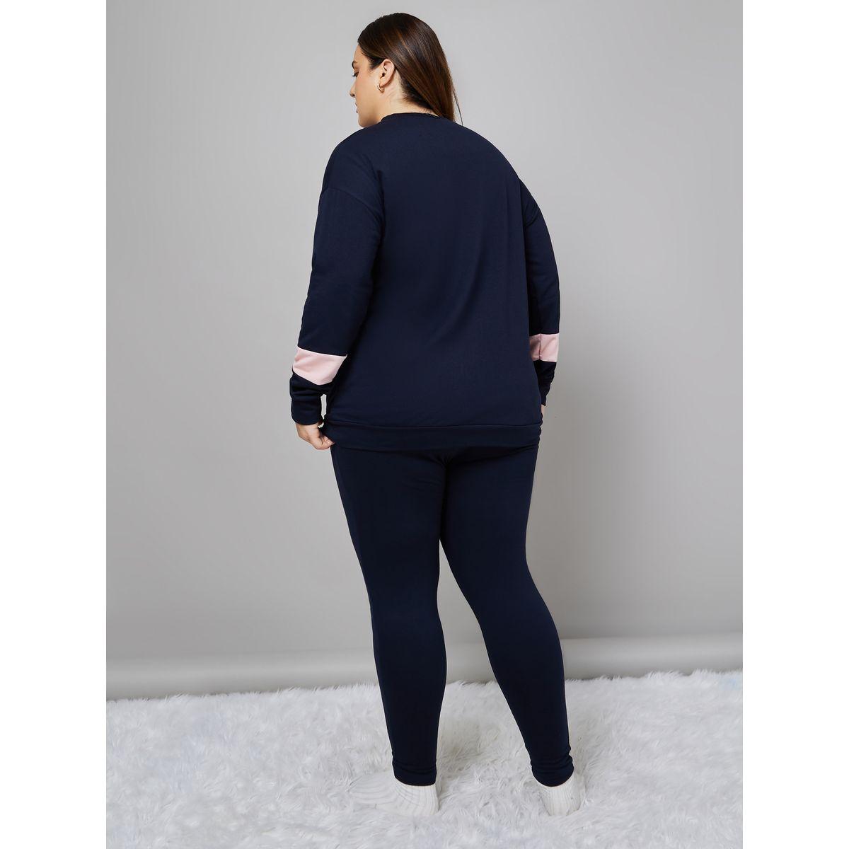 طقم من ( ليقنز + سويت شيرت )-women-clothing-nightwear-pyjamas-longsets-image-6