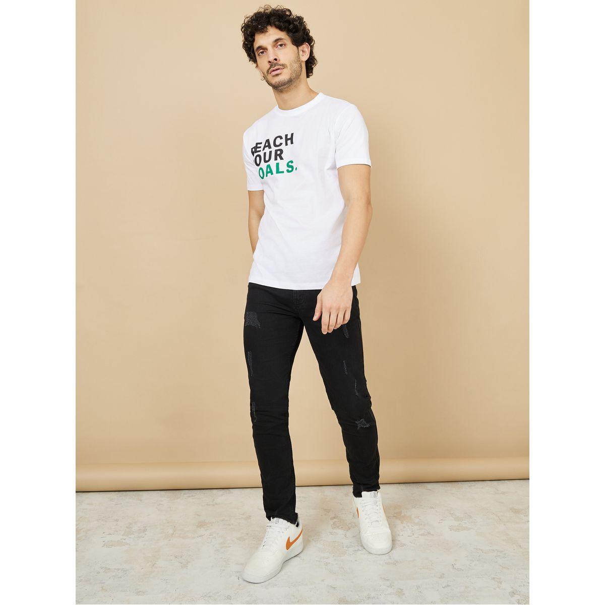 Styli Football Theme Slogan Print Regular Fit T-shirt-men-clothing-tshirtsandpolos-tshirts-image-2