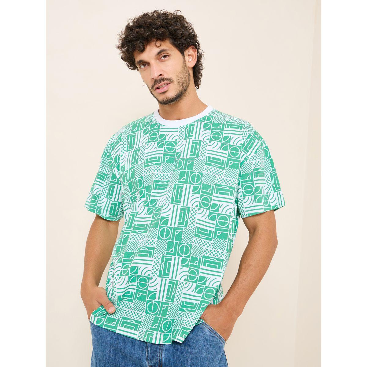 تيشيرت مطبع بالكامل واكمام قصيرة-men-clothing-tshirtsandpolos-tshirts-image-3