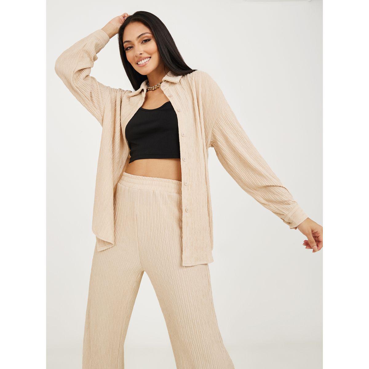 طقم منسق من ( بنطال + بلوزة )-women-clothing-coordsets-image-2