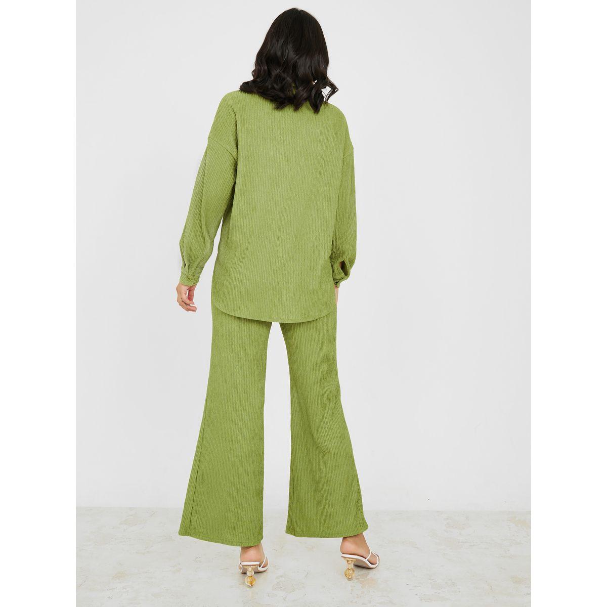 طقم منسق من ( بنطال + بلوزة طويلة )-women-clothing-coordsets-image-5