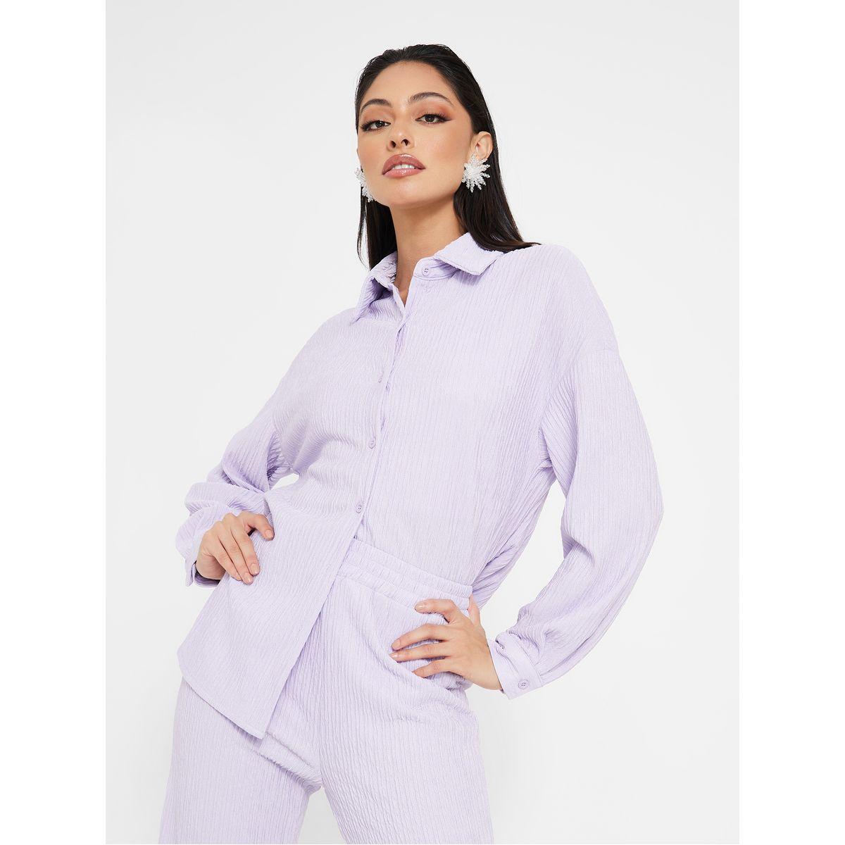 طقم منسق من ( بنطال + بلوزة طويلة )-women-clothing-coordsets-image-5