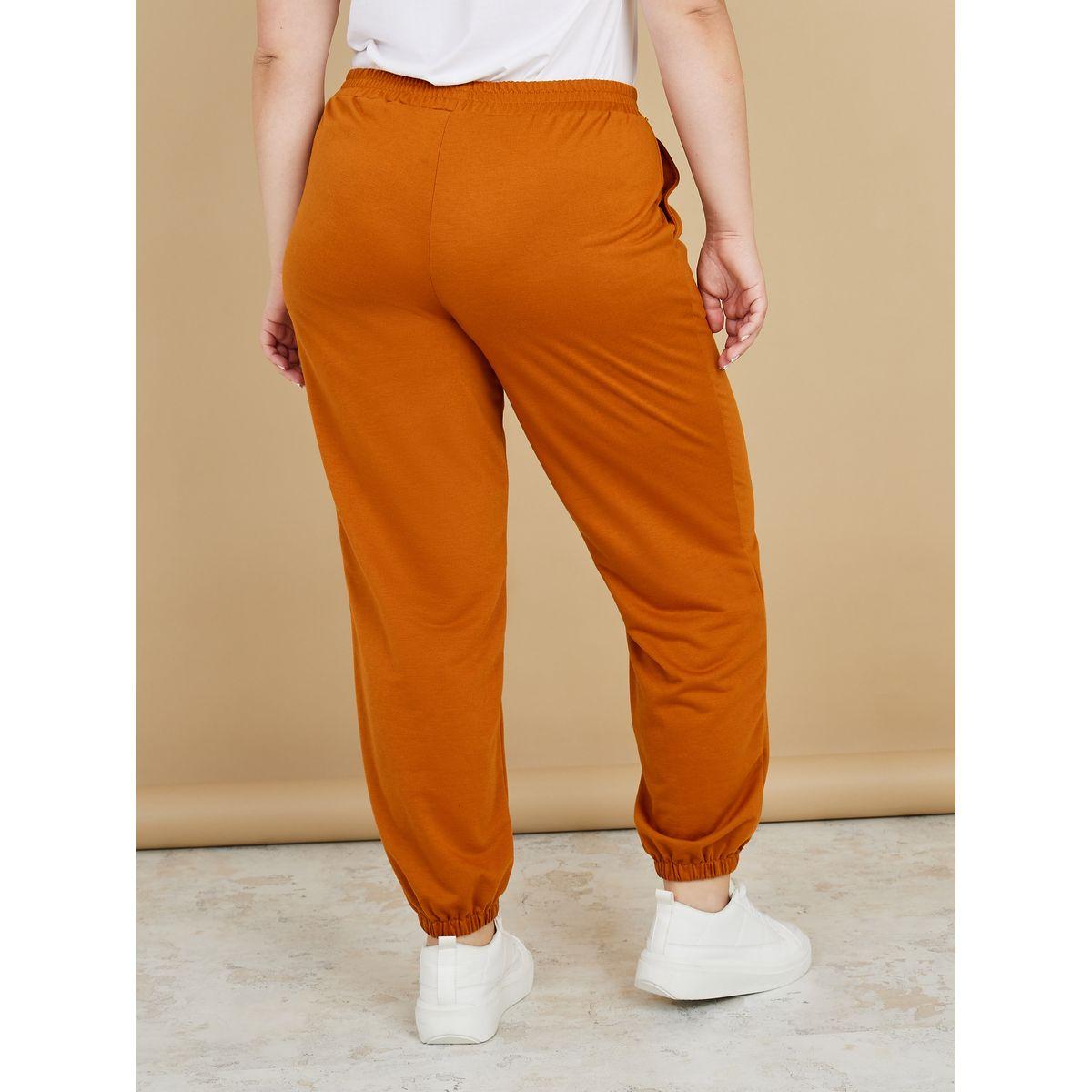 Styli Plus High Waist Jogger with Side Pocket-women-clothing-bottoms-joggers-image-4