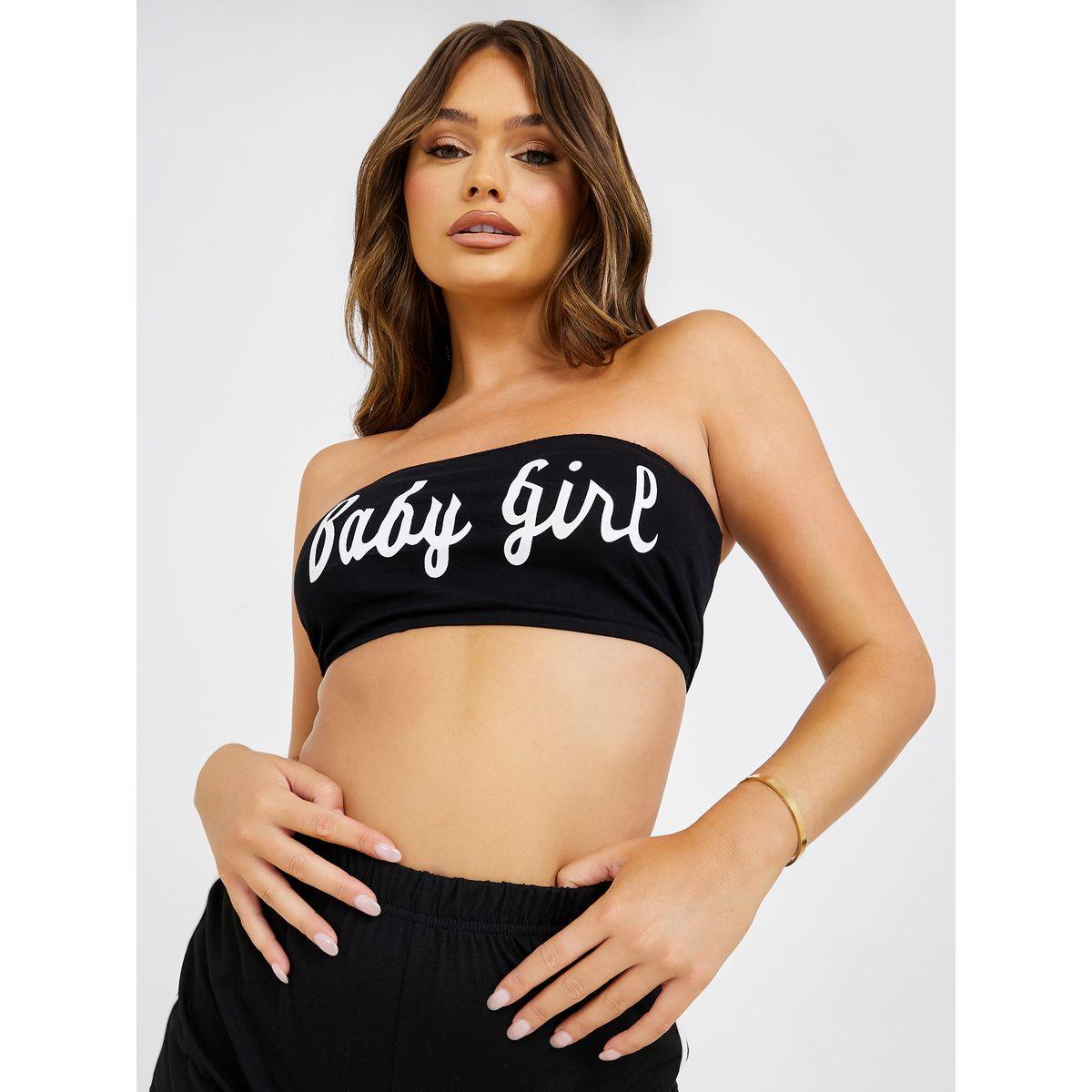 Styli Baby Girl Slogan Bandeau-women-clothing-lingerie-bras-image-2