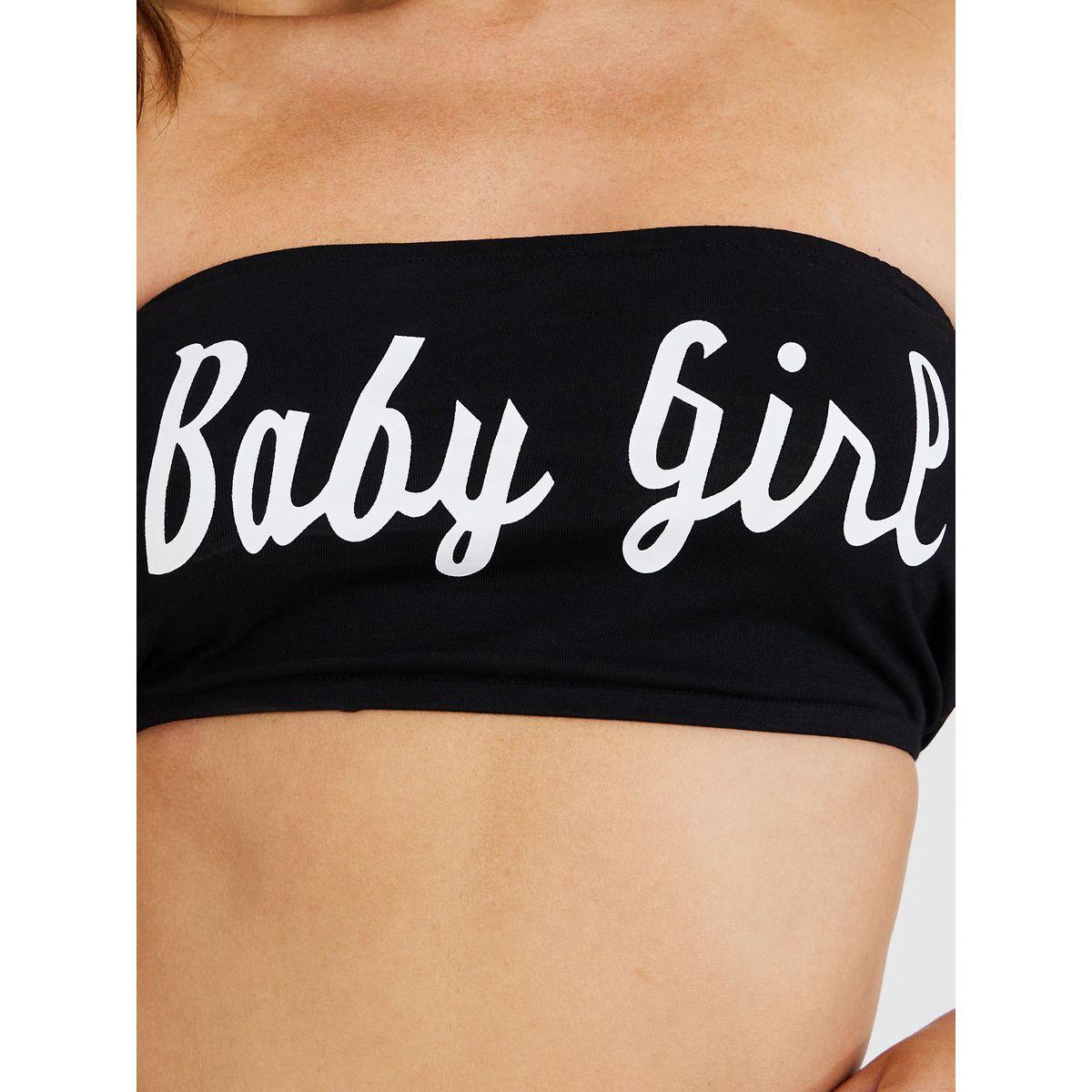 Styli Baby Girl Slogan Bandeau-women-clothing-lingerie-bras-image-3