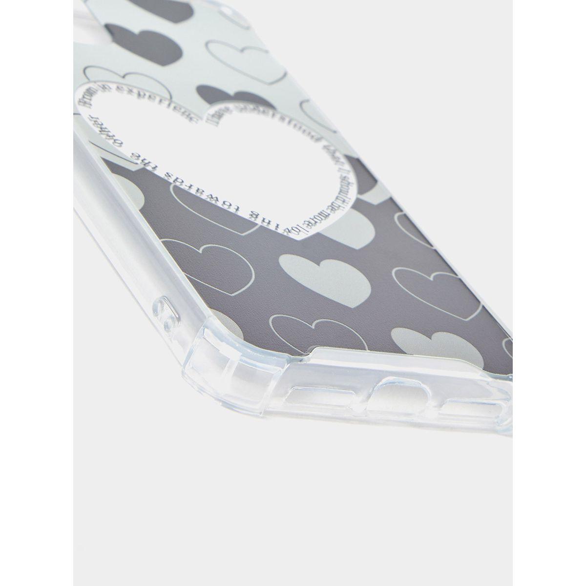 Styli Heart Print Mirrored iPhone Case-electronics-phones-image-2