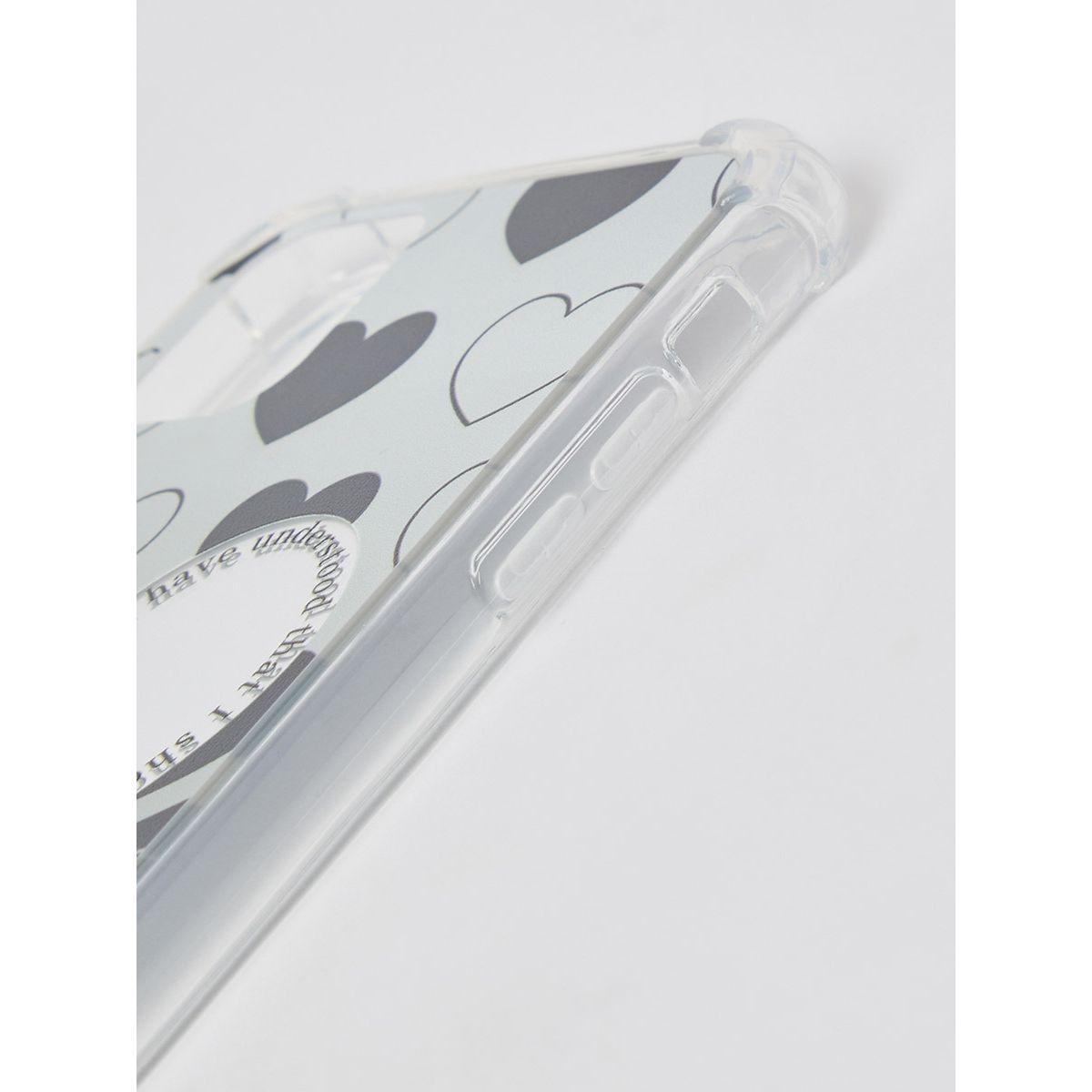 Styli Heart Print Mirrored iPhone Case-electronics-phones-image-3