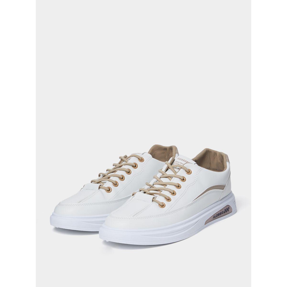 Styli Faux Leather Lace Up Shoes-men-shoes-sneakers-image-2