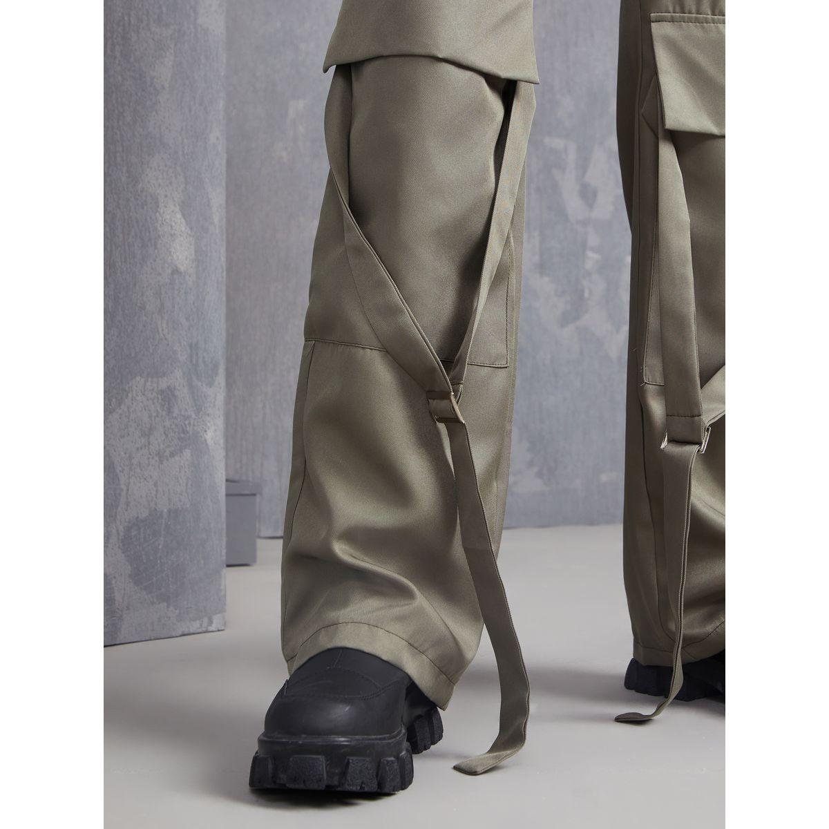 بنطال بنمط كارغو وخصر عالي-women-clothing-bottoms-trousers-image-4