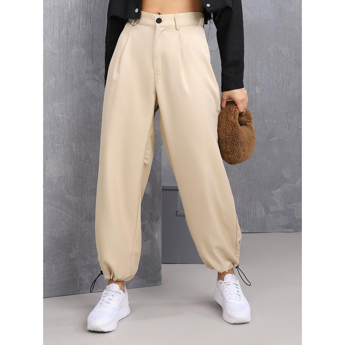 بنطال بقصة مريحة مع اساور واربطة-women-clothing-bottoms-trousers-image-1