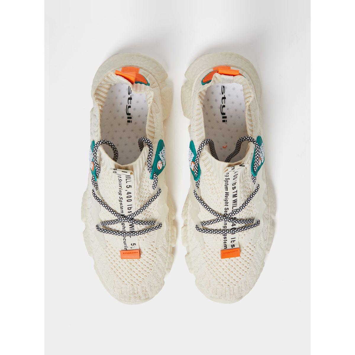Styli Textured Lace Up Sneakers-men-shoes-sneakers-image-5