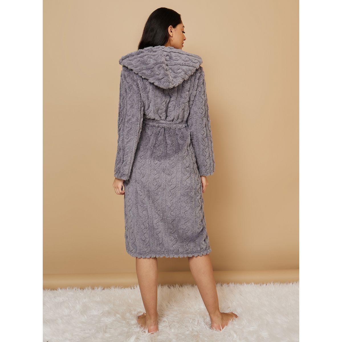 روب ميدي فليس بهودي-women-clothing-nightwear-robes-image-4