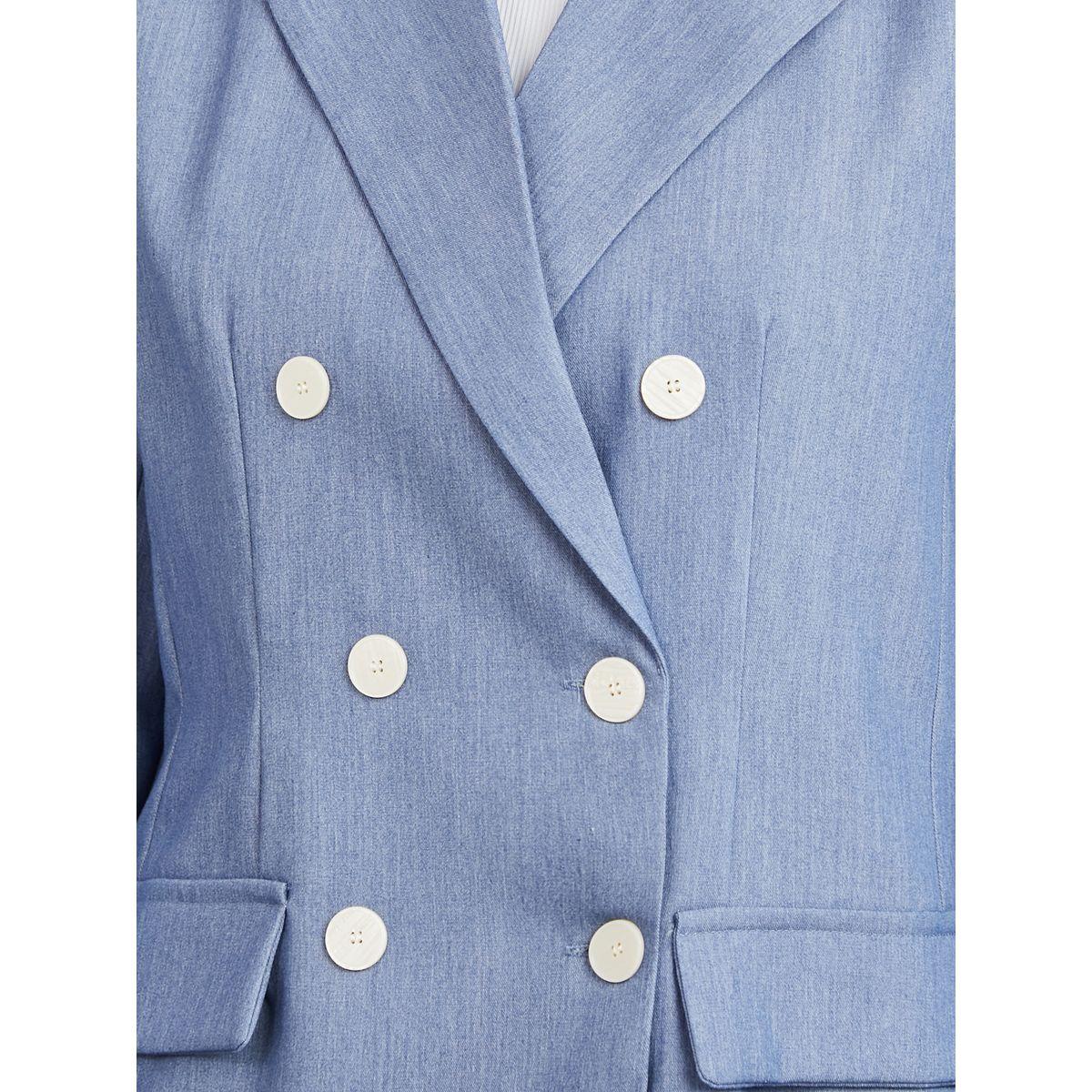 Styli Regular Fit Denim Look Double Breasted Regular Fit Blazer-women-clothing-coatsandjackets-blazers-image-5