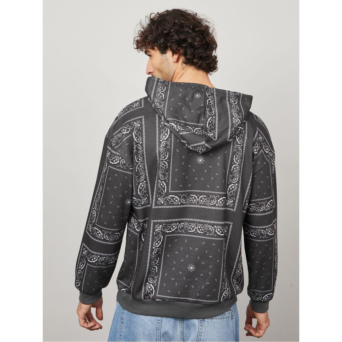 Styli Paisley Print Boxy Fit Hoodie-men-winterwear-hoodiesandsweatshirts-image-4