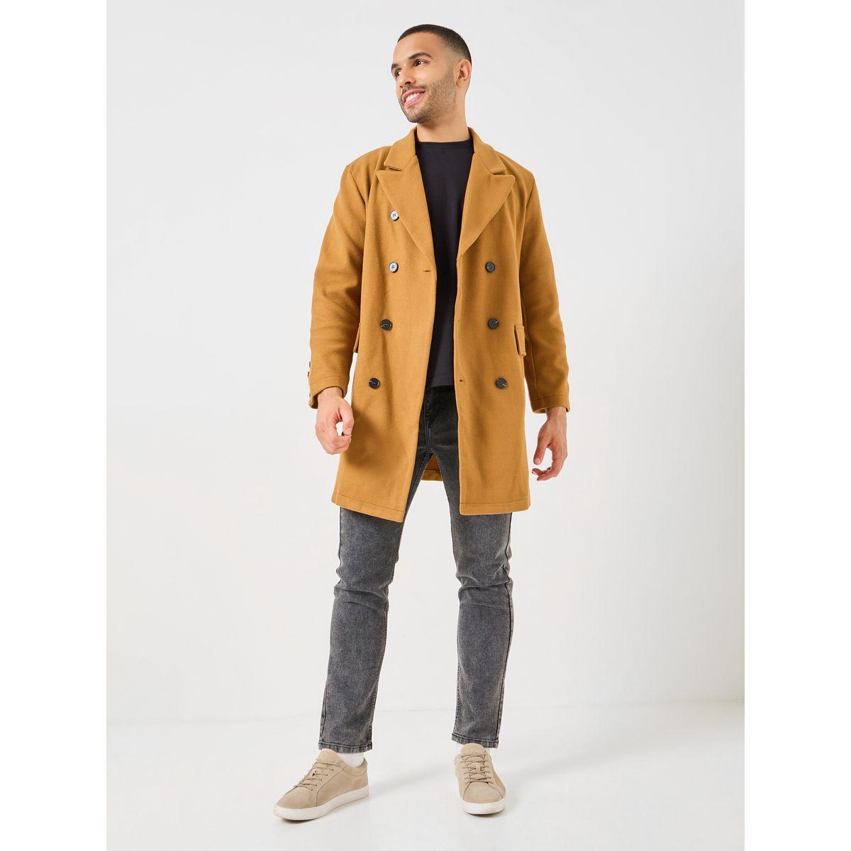 Oversized longline clearance coat