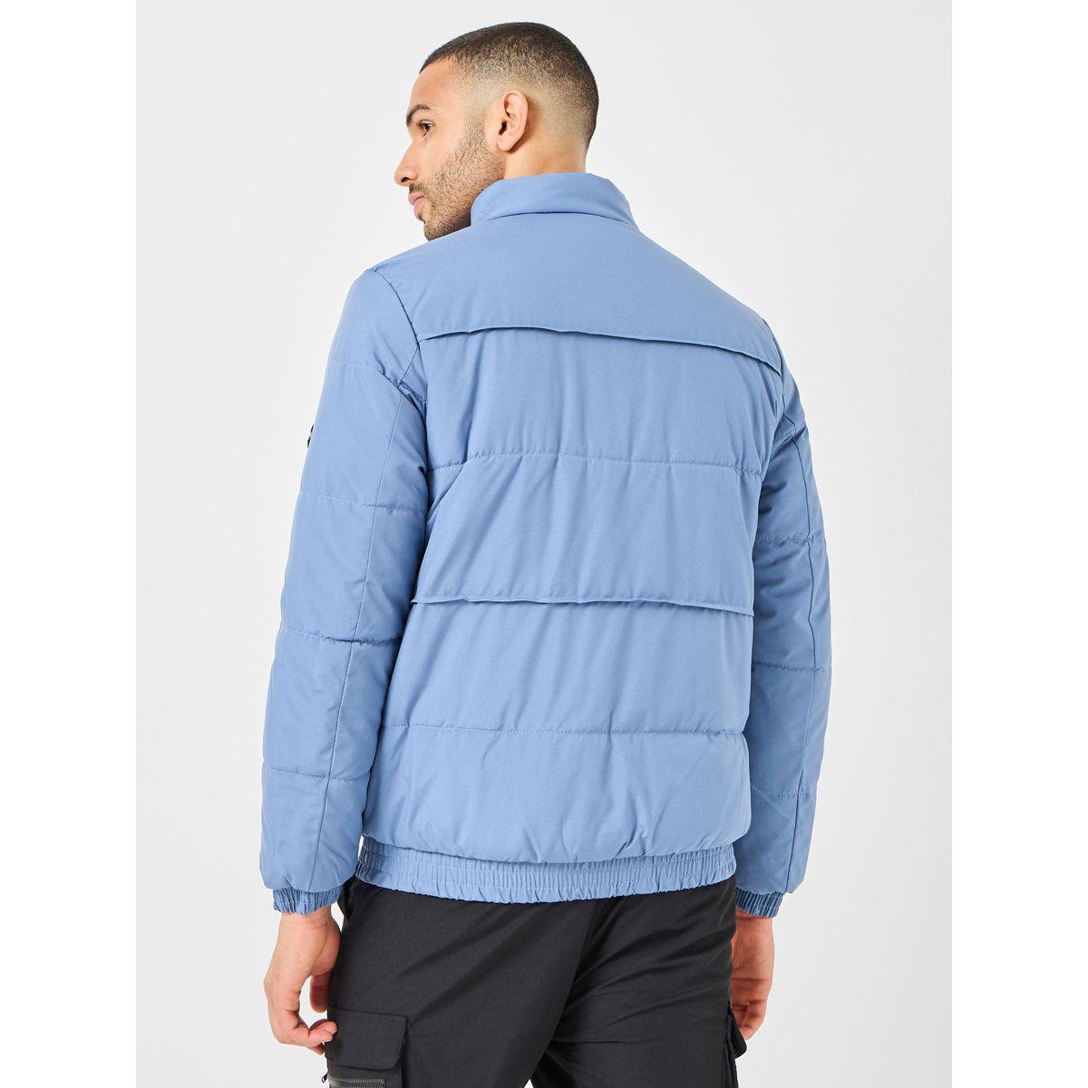 Styli Quilted Panel High Neck Lined Jacket-men-clothing-jacketsandblazers-jackets-image-5