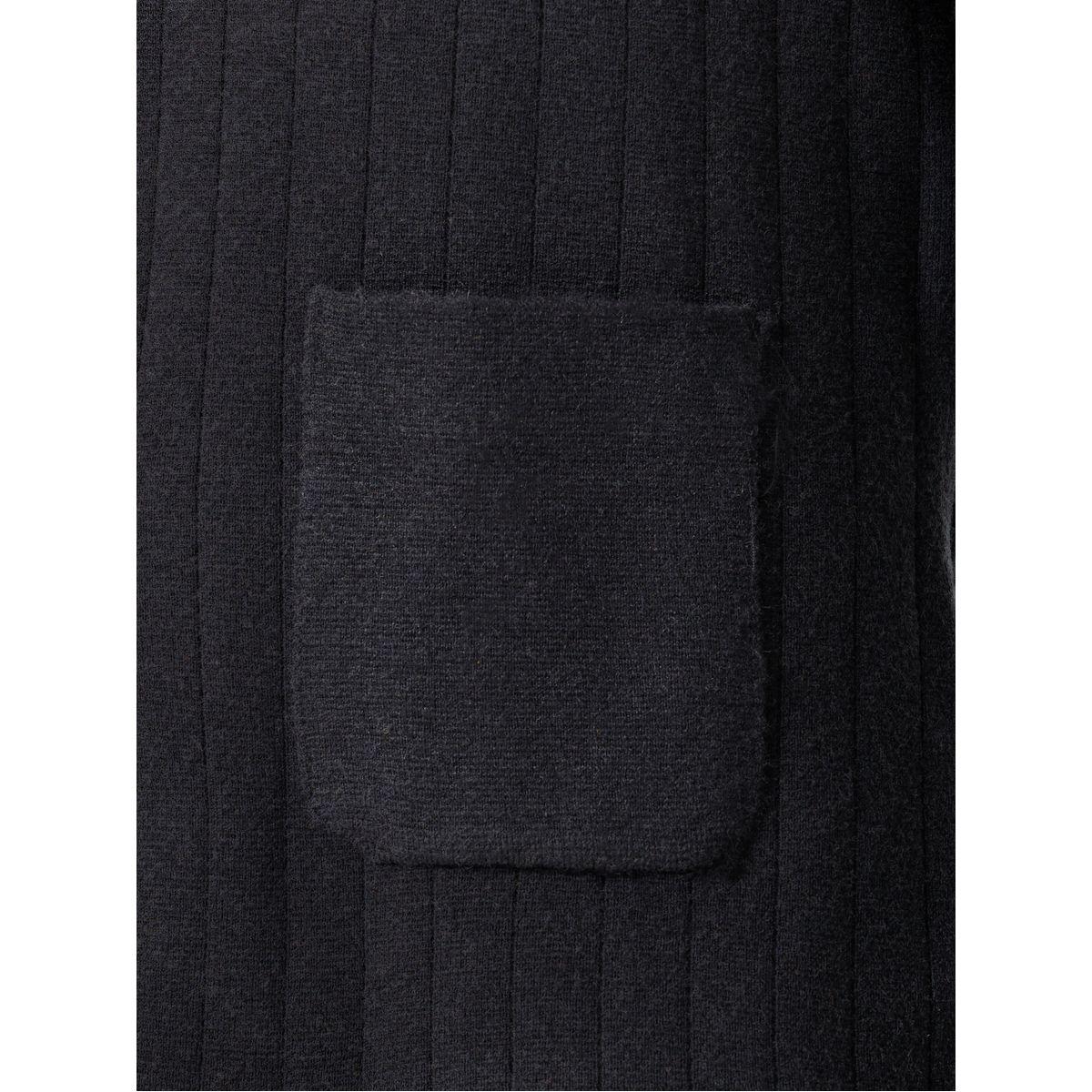 Styli Cardigan Style Slim Fit Knitted Front Button Blazer-men-winterwear-jacketsandblazers-image-5