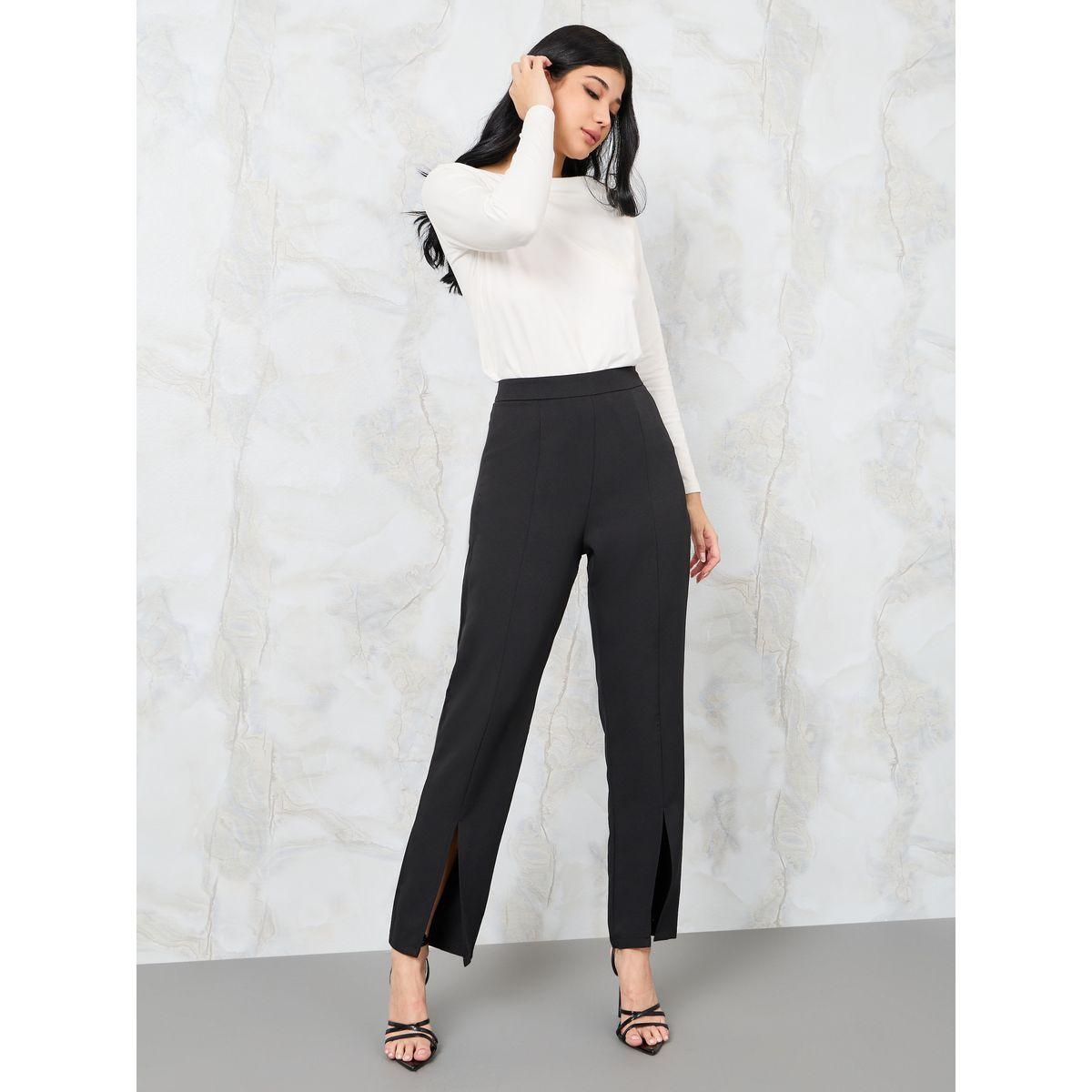 تيشيرت ليكرا بياقة بنمط قارب-women-clothing-tshirts-image-2