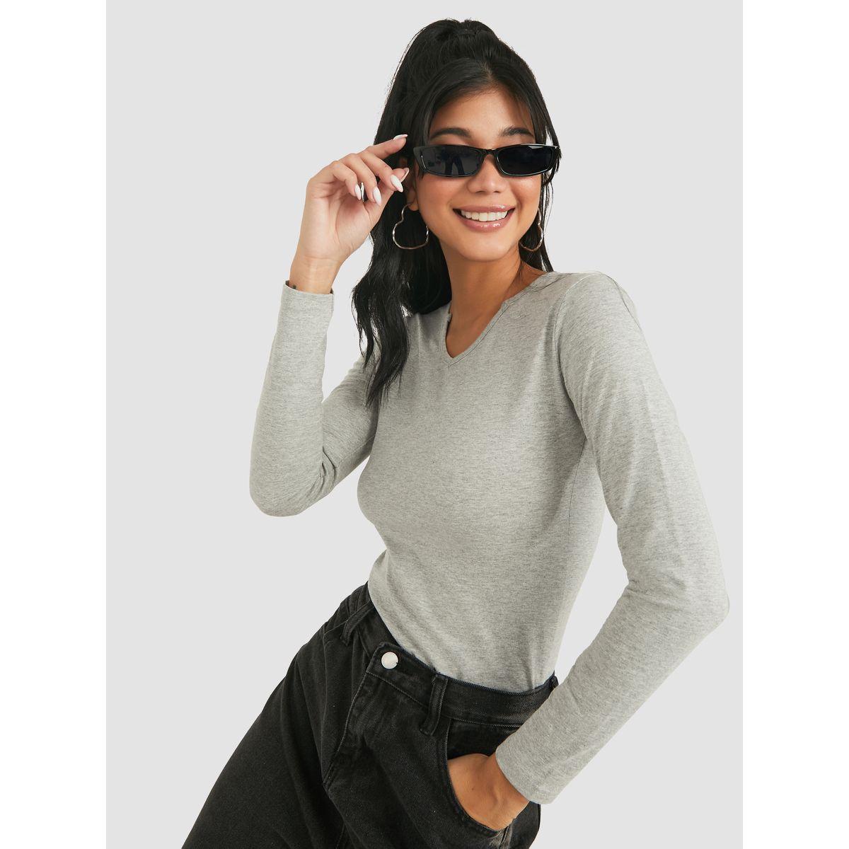 تيشيرت باكمام طويلة-women-clothing-tshirts-image-1