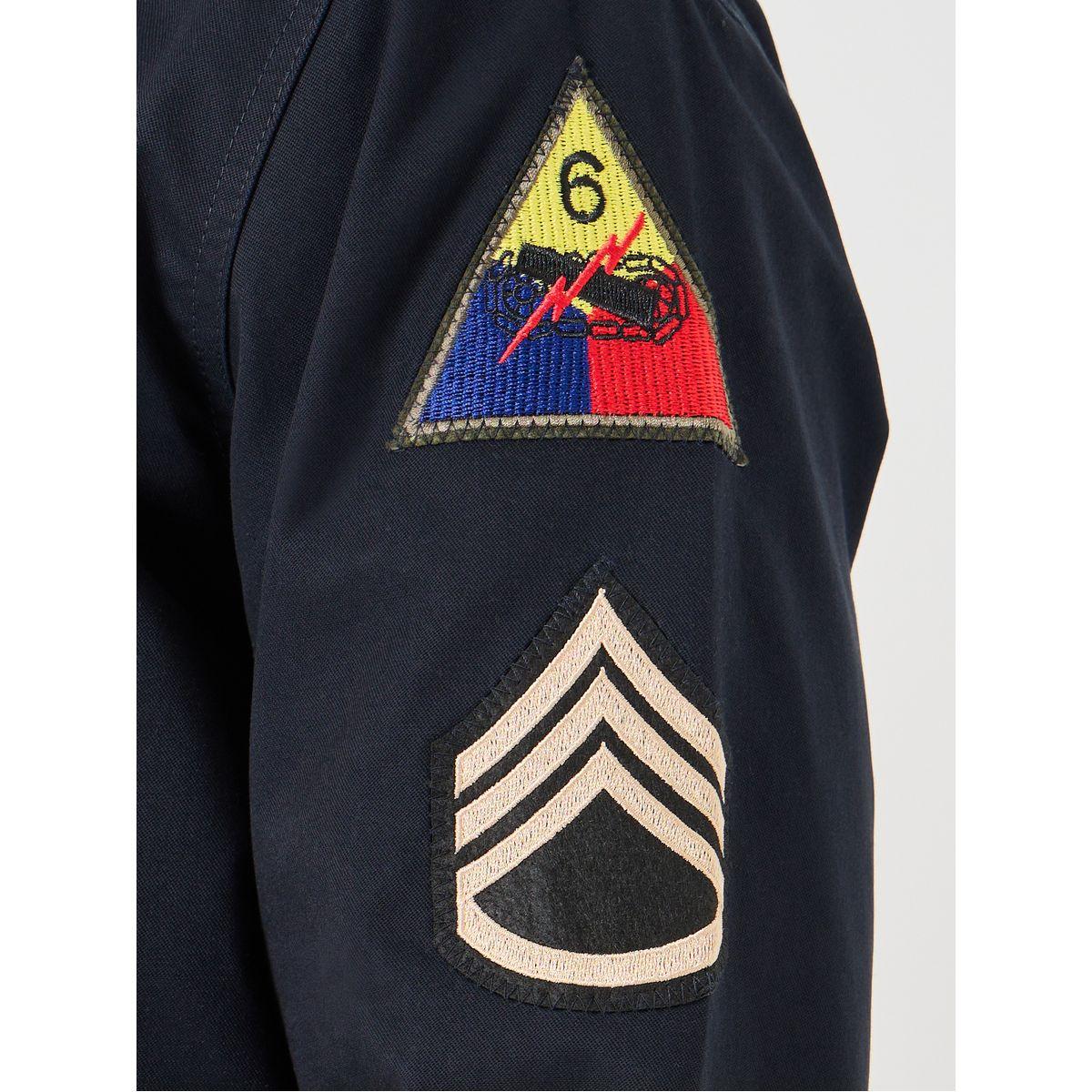 Styli Cotton Canvas Lined Utility Jacket with Badge Detail-men-clothing-jacketsandblazers-jackets-image-4