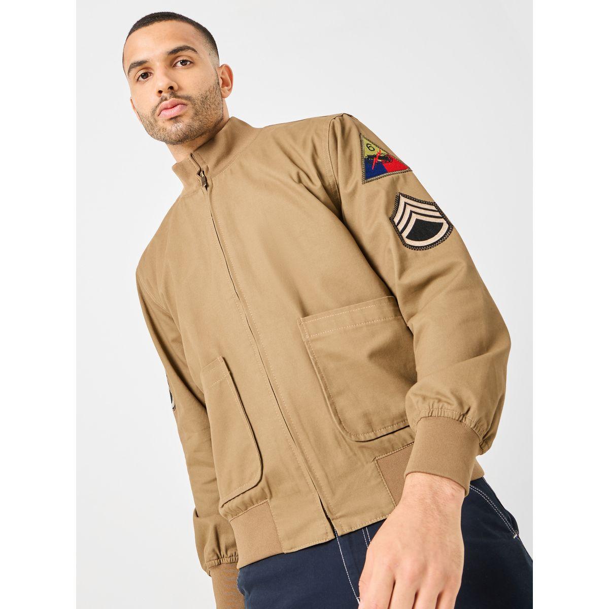 جاكيت بسحاب غلق واكمام طويلة-men-clothing-jacketsandblazers-jackets-image-3