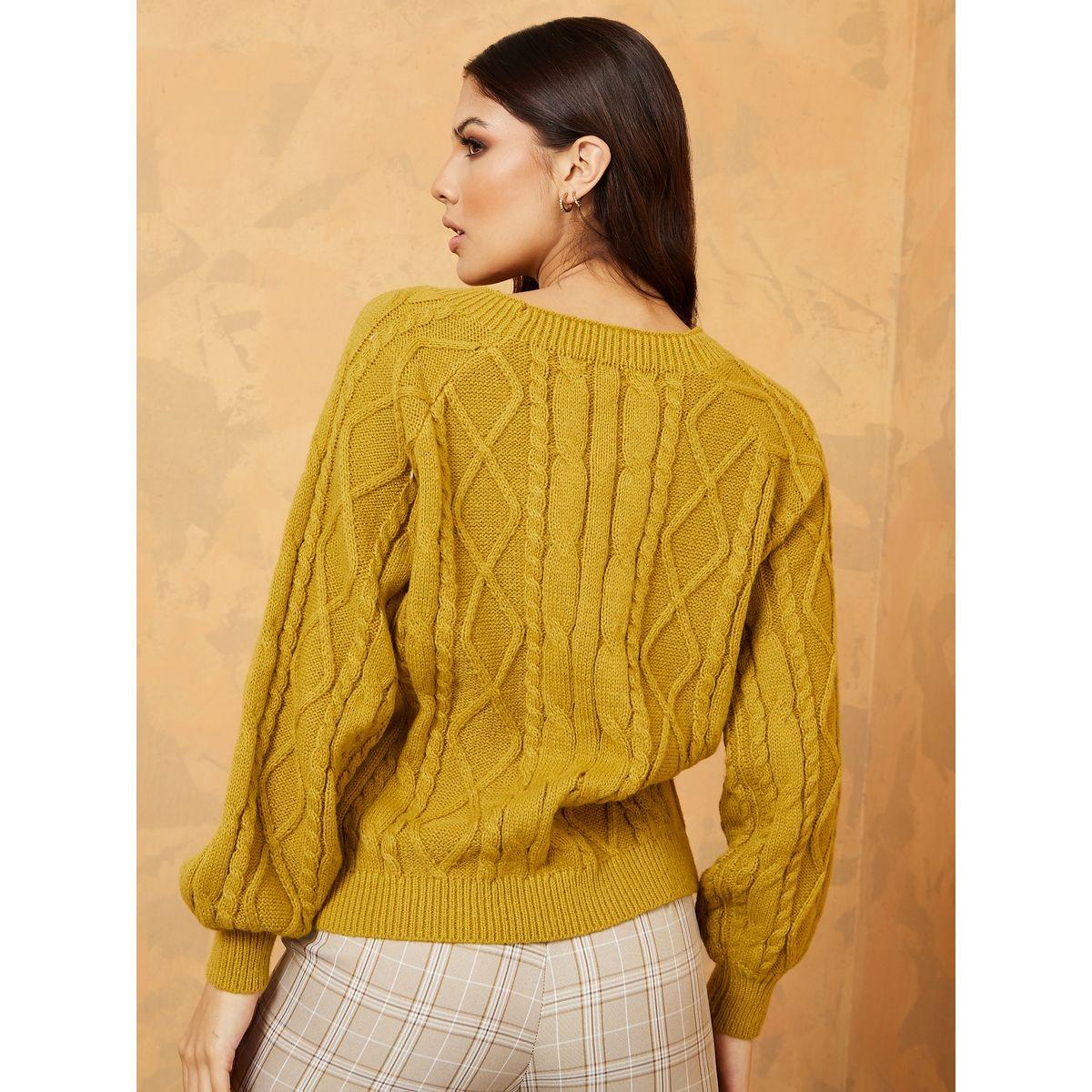 سويتر محبوك بياقة واسعة-women-winterwear-cardigansandjumpers-jumpers-image-4