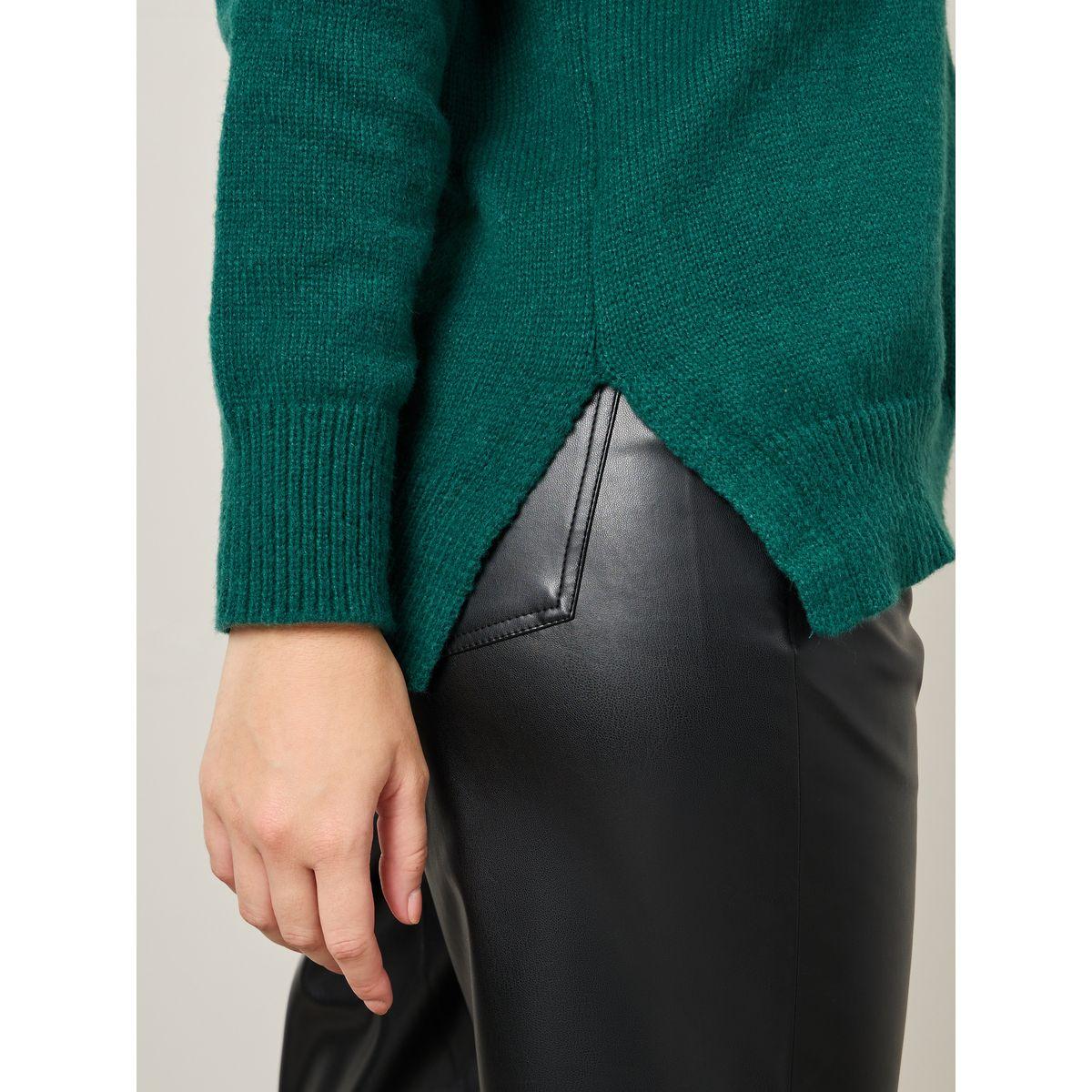 Styli Oversized High Neck Sweater with Side Slit-women-clothing-cardigansandjumpers-jumpers-image-3