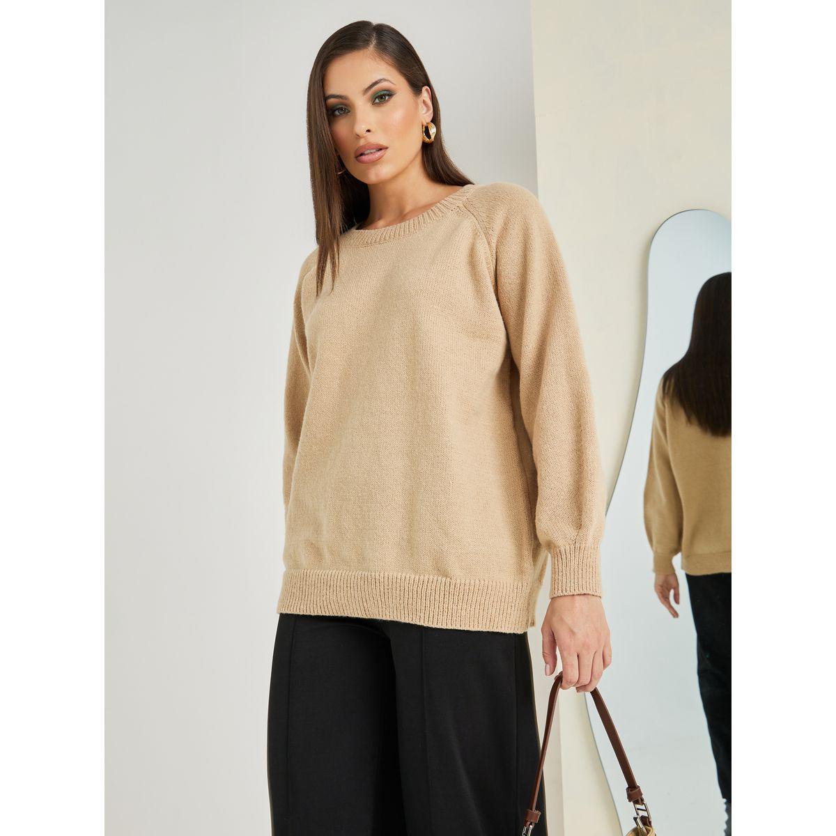 Styli Oversized Longline Round Neck Sweater-women-clothing-cardigansandjumpers-jumpers-image-3