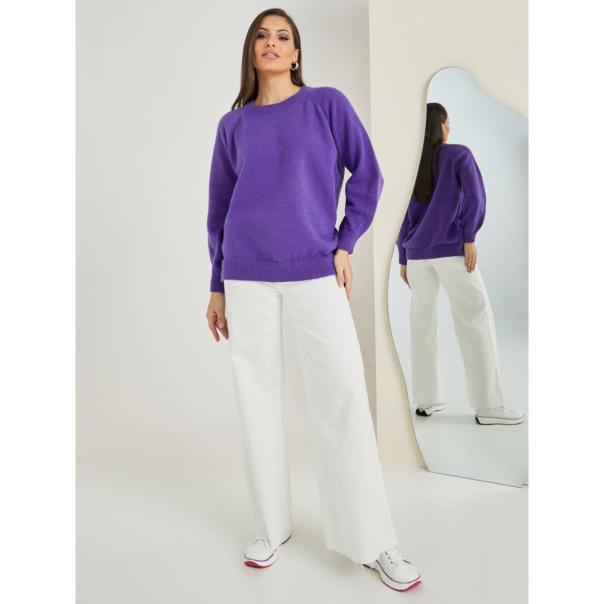 Styli Oversized Longline Round Neck Sweater-women-clothing-cardigansandjumpers-jumpers-image-3