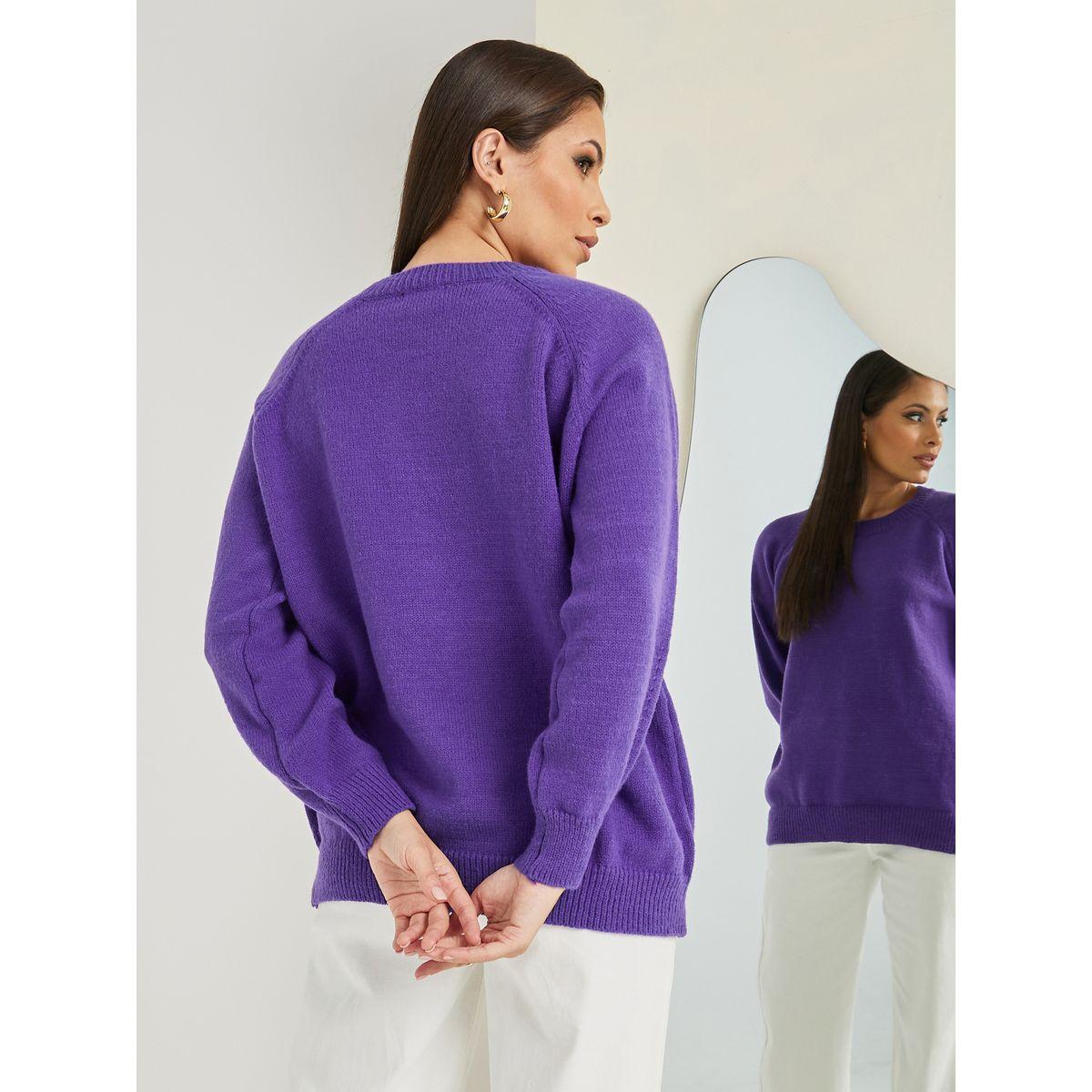 Styli Oversized Longline Round Neck Sweater-women-clothing-cardigansandjumpers-jumpers-image-5