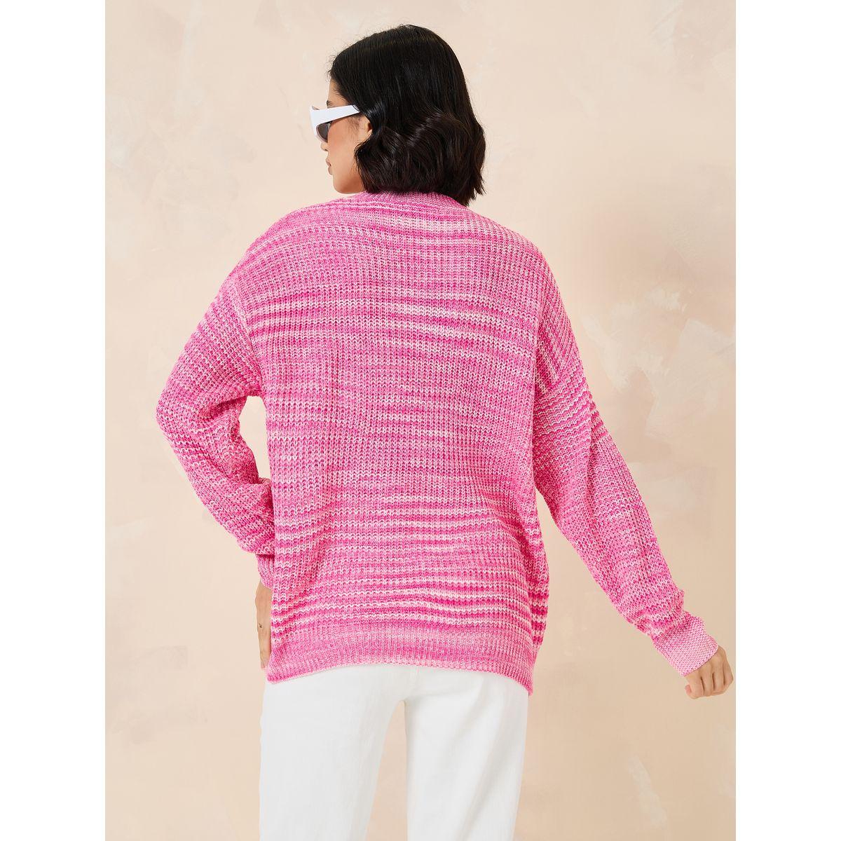 Styli Regular Length Multi Yarn Regular Fit Sweater-women-clothing-cardigansandjumpers-jumpers-image-5