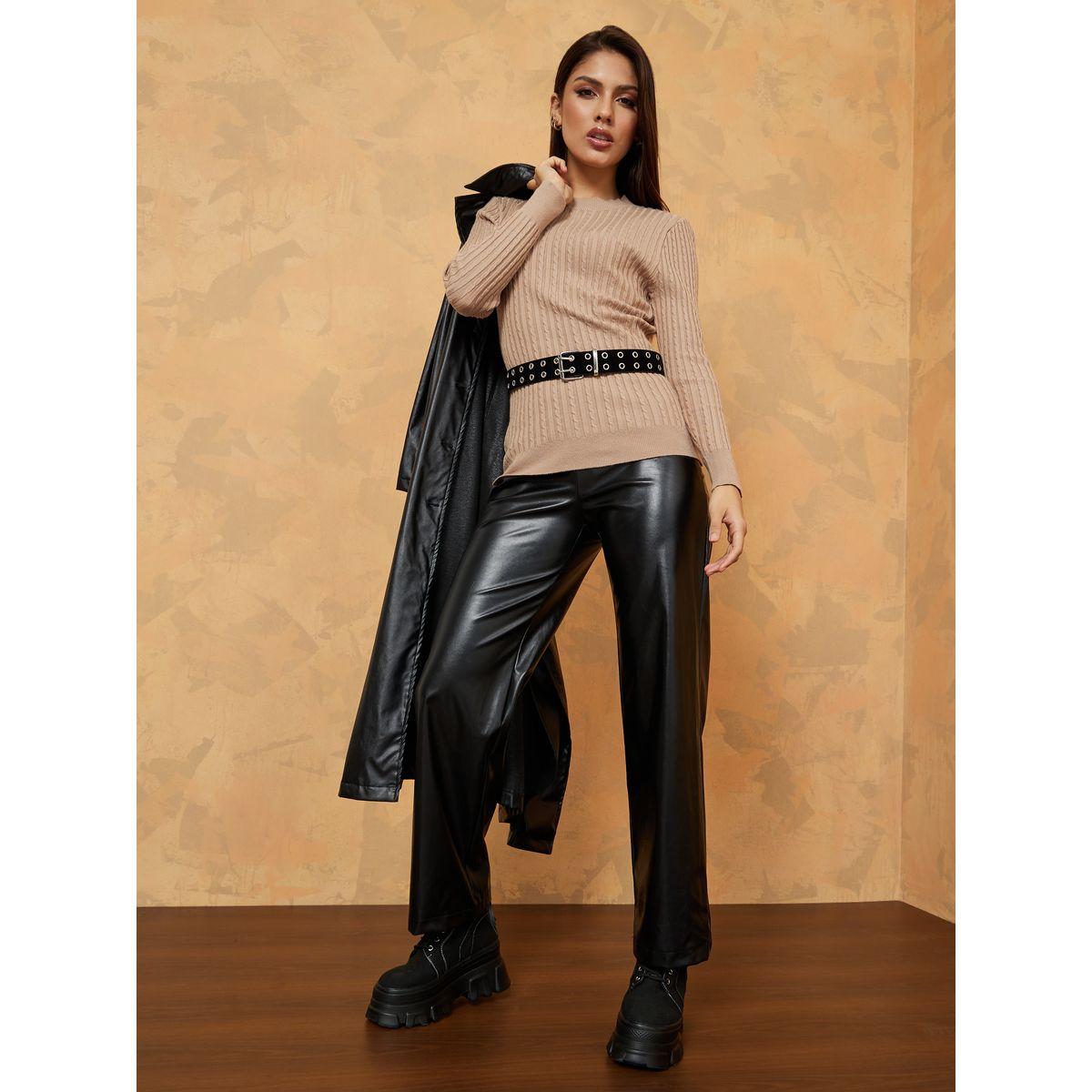 سويتر محبوك بياقة عالية-women-clothing-cardigansandjumpers-jumpers-image-2