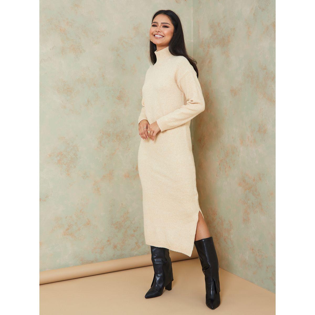 فستان طويل بياقة عالية-women-clothing-dresses-image-2