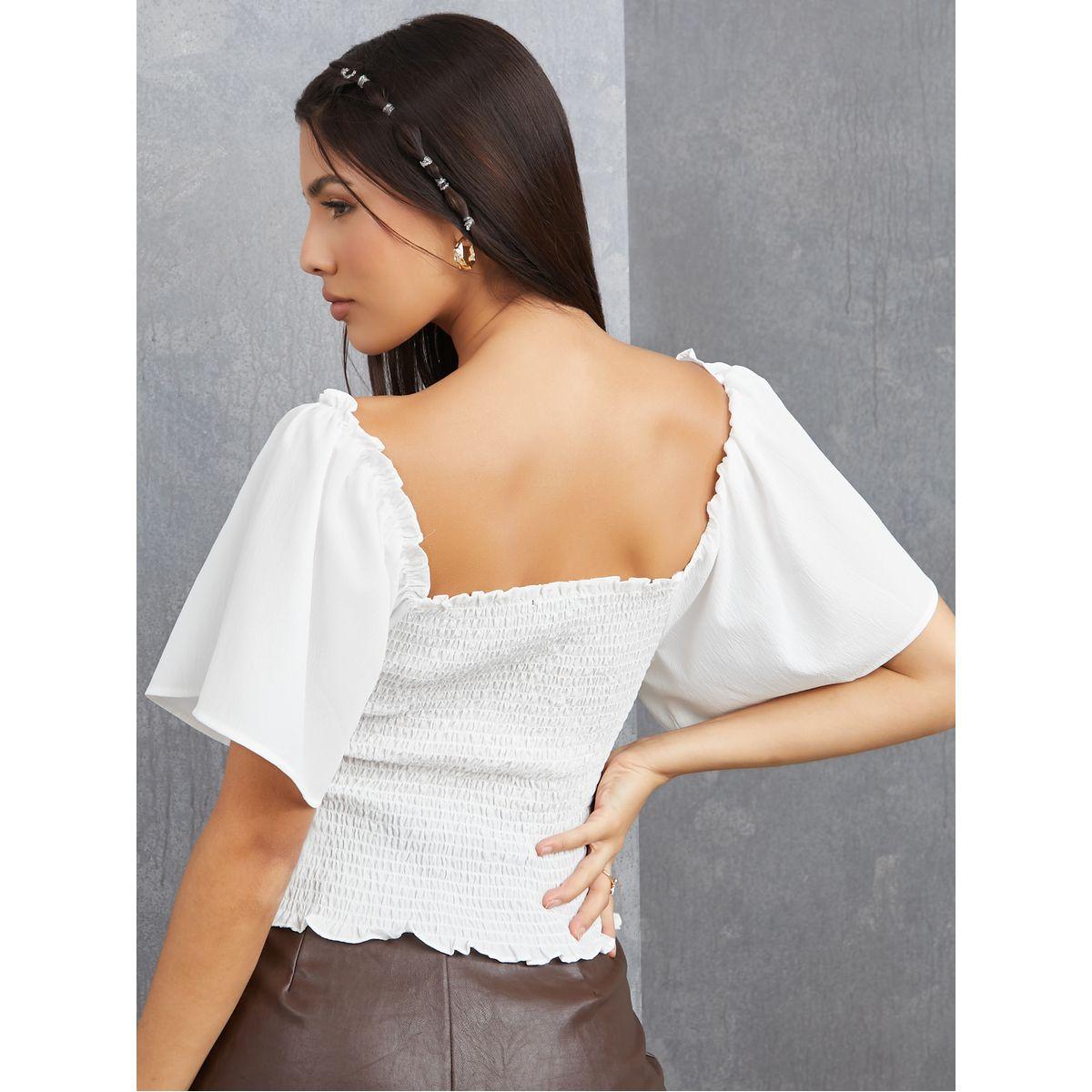 بلوزة كاجوال بياقة واسعة-women-clothing-shirtsandblouses-blouses-image-5