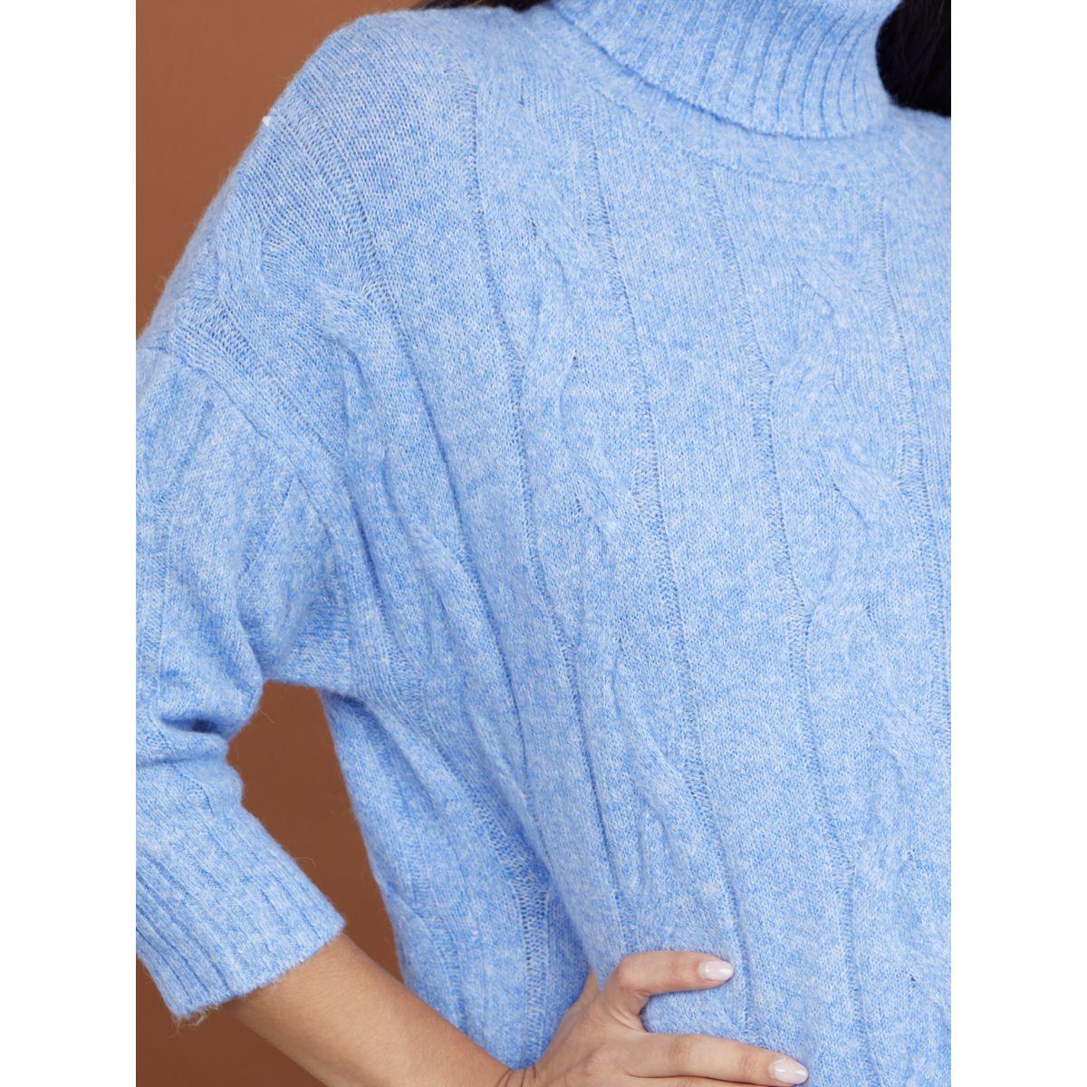 فستان ميدي بياقة مطوية-women-clothing-dresses-image-3