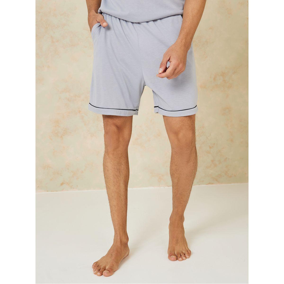 طقم من ( شورت + تيشيرت )-men-clothing-nightwear-sets-image-4
