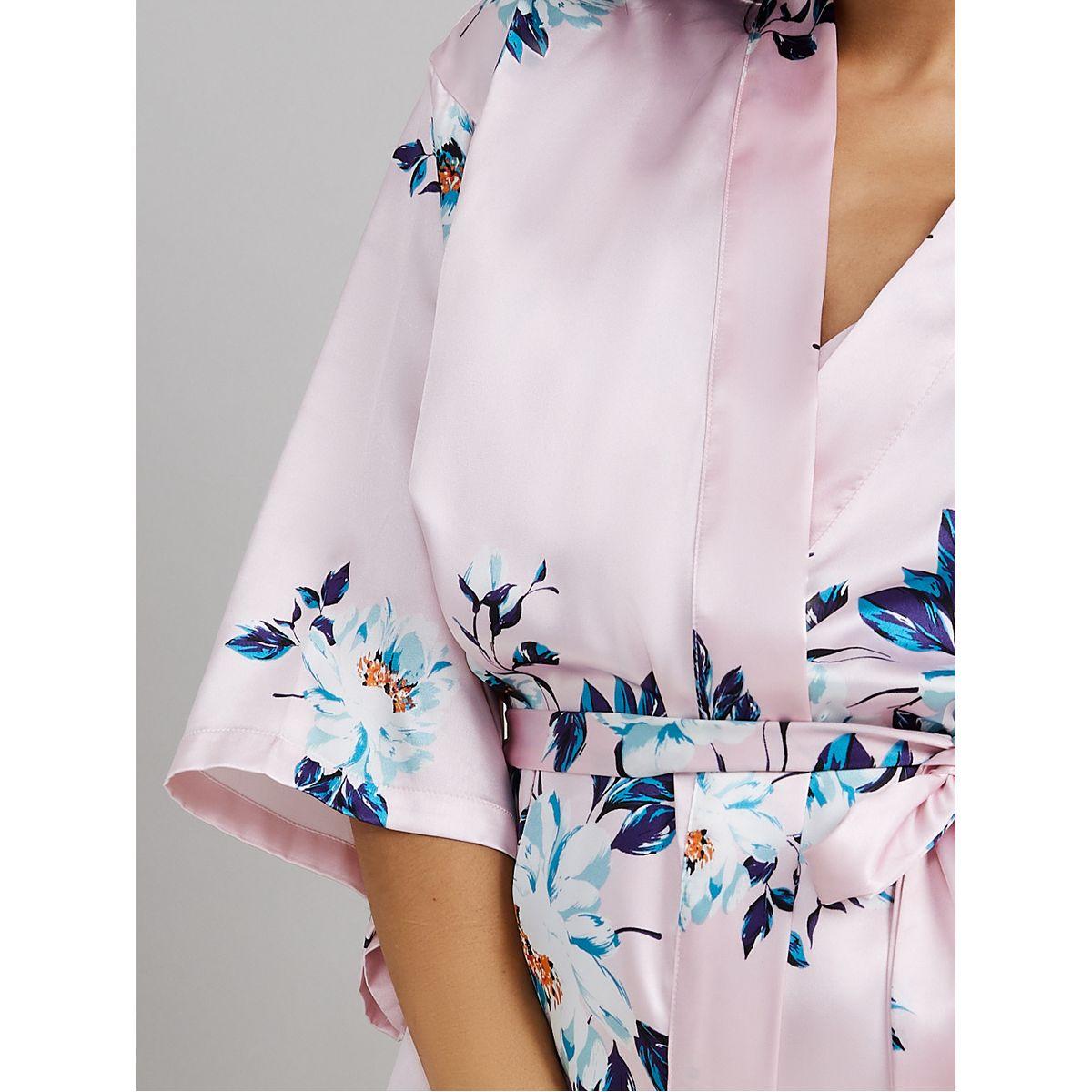 طقم من 2 ( روب + بلوزة )-women-clothing-nightwear-robes-image-5