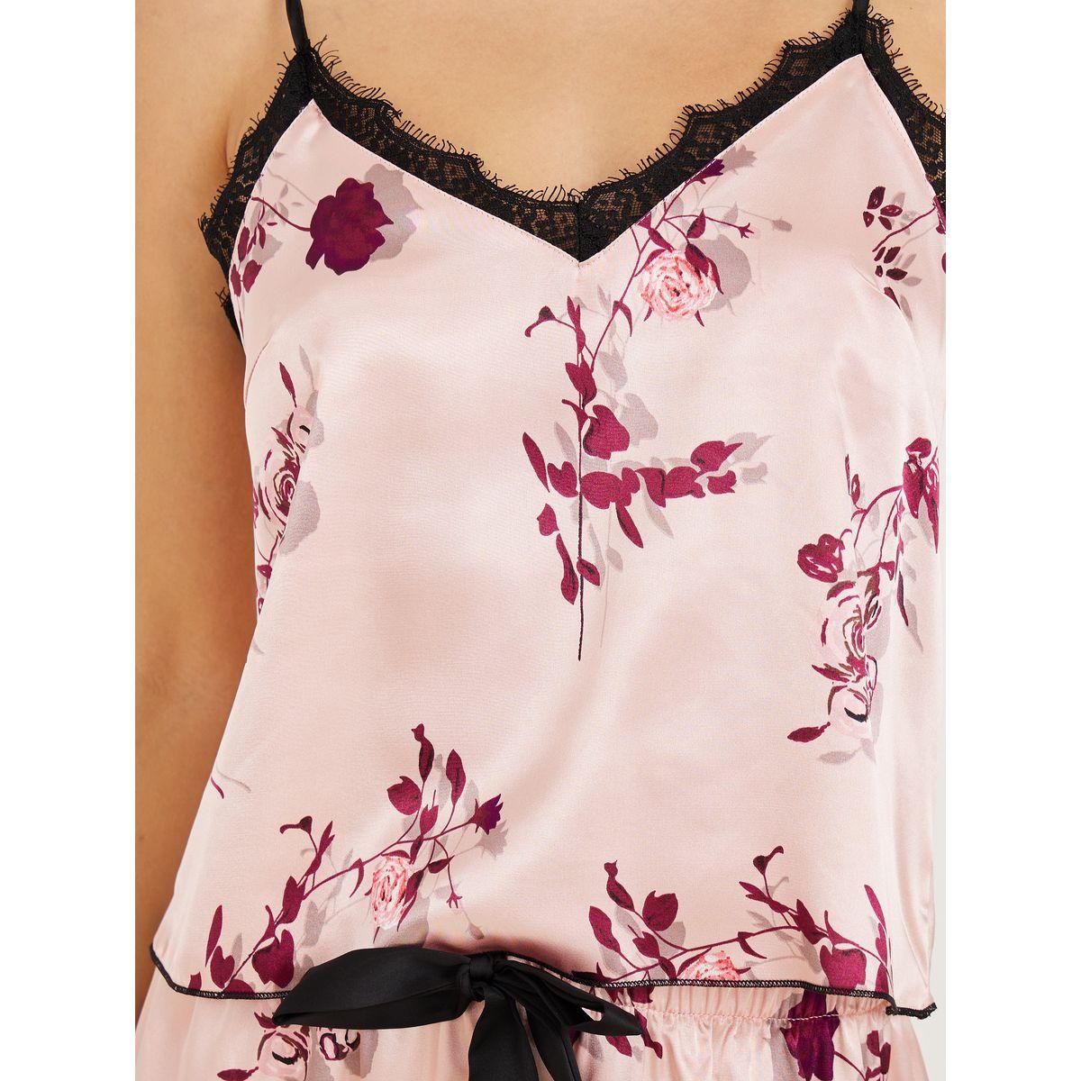 طقم من ( بلوزة + بنطال )-women-clothing-nightwear-pyjamas-longsets-image-3